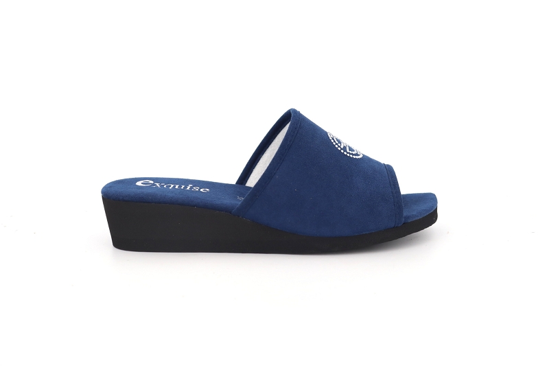 Marollaud chaussons pantoufles ynes bleu