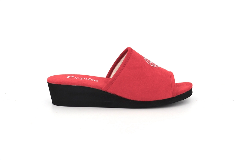 Marollaud chaussons pantoufles ynes rouge