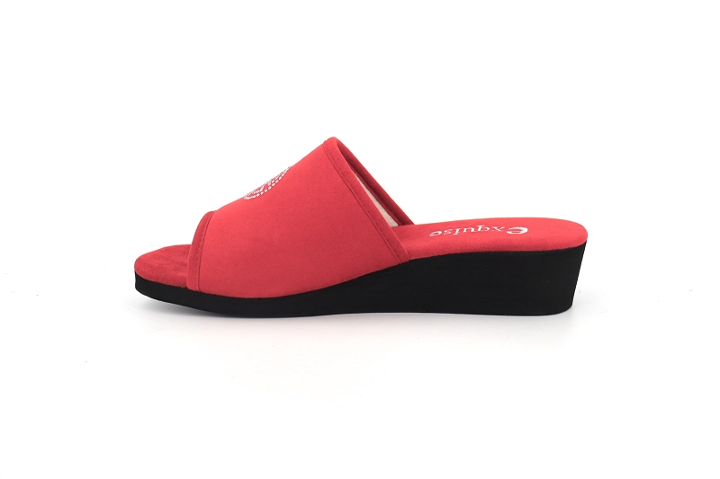 Marollaud chaussons pantoufles ynes rouge6059103_3