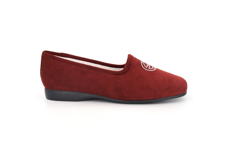 Marollaud chaussons pantoufles elisa rouge