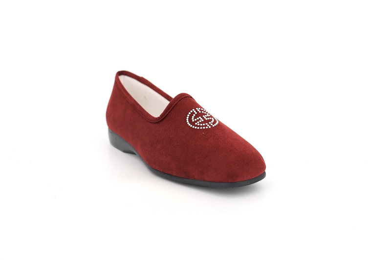 Marollaud chaussons pantoufles elisa rouge6059202_2