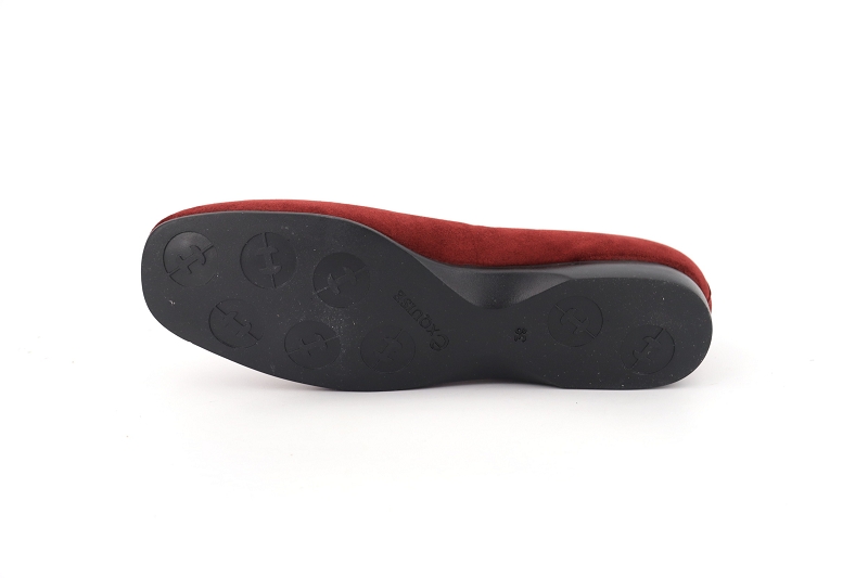 Marollaud chaussons pantoufles elisa rouge6059202_5