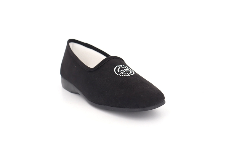 Marollaud chaussons pantoufles elisa noir6059203_2