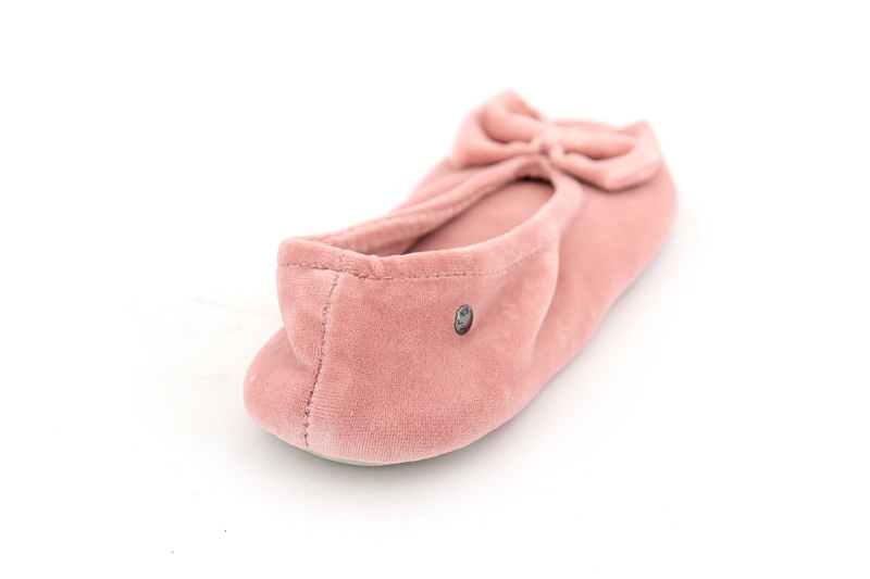 Isotoner chaussons pantoufles landerneau rose6059501_4