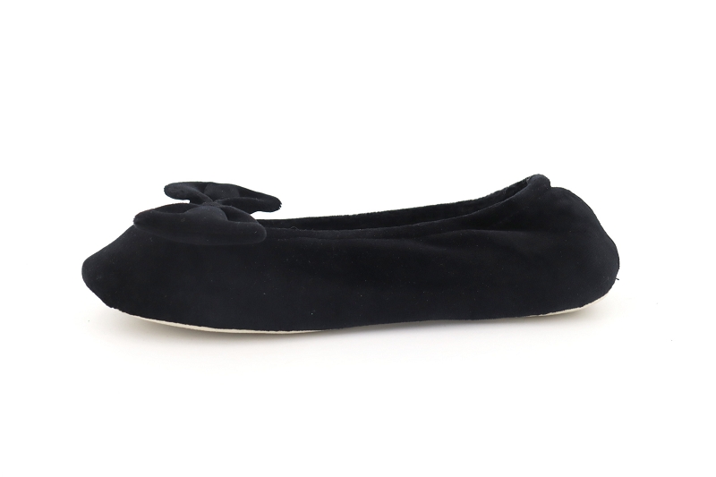 Isotoner chaussons pantoufles landerneau noir6059502_3