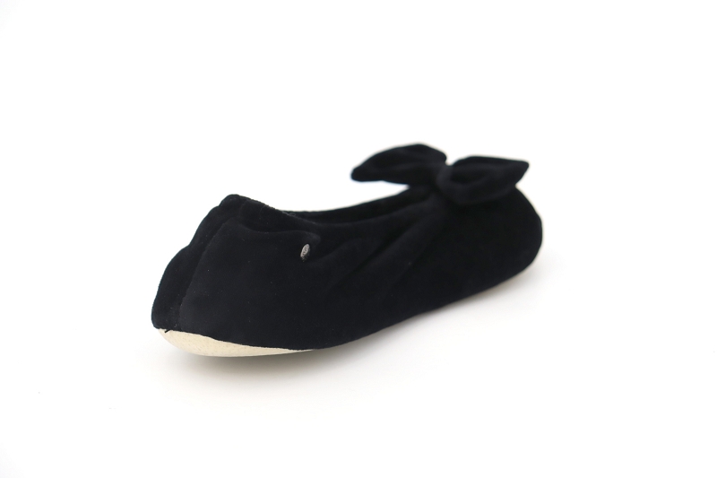 Isotoner chaussons pantoufles landerneau noir6059502_4