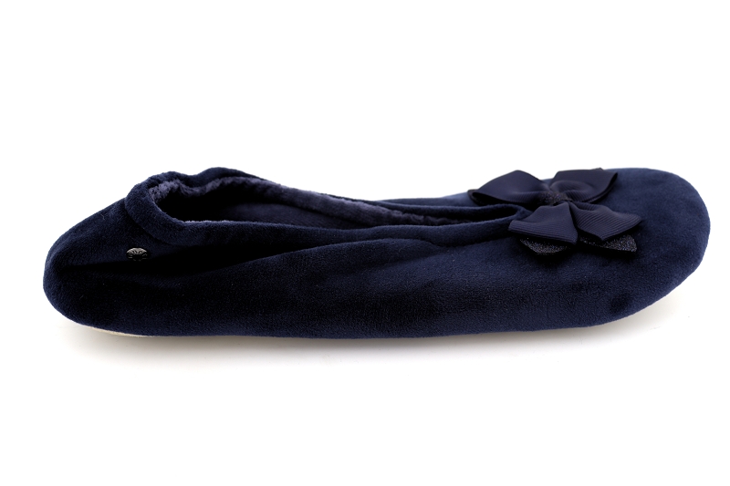 Isotoner chaussons pantoufles opera bleu