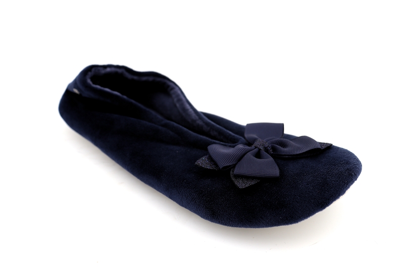 Isotoner chaussons pantoufles opera bleu6059901_2
