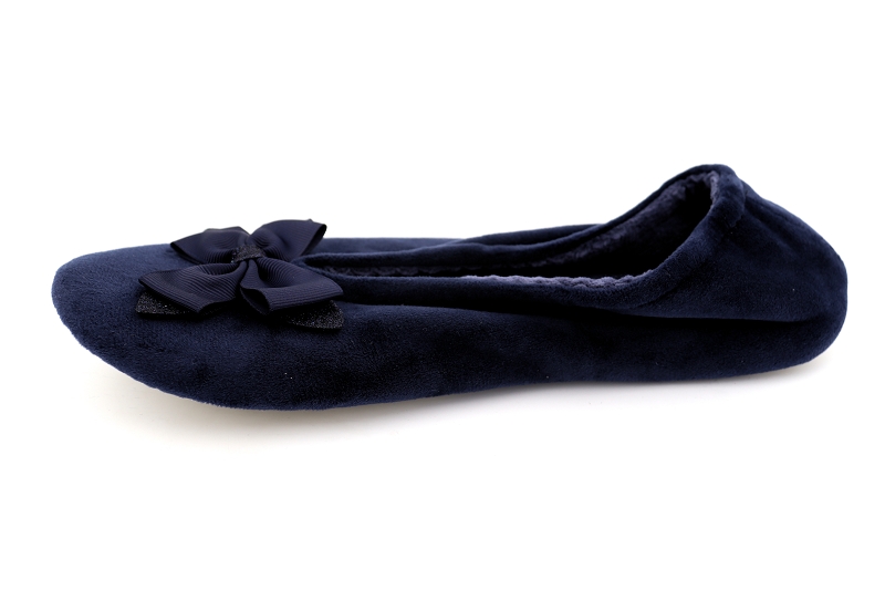 Isotoner chaussons pantoufles opera bleu6059901_3