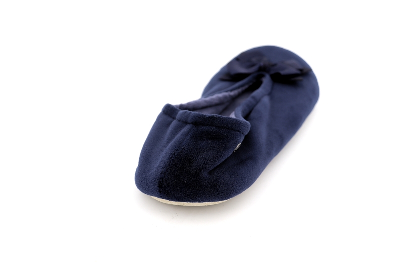 Isotoner chaussons pantoufles opera bleu6059901_4