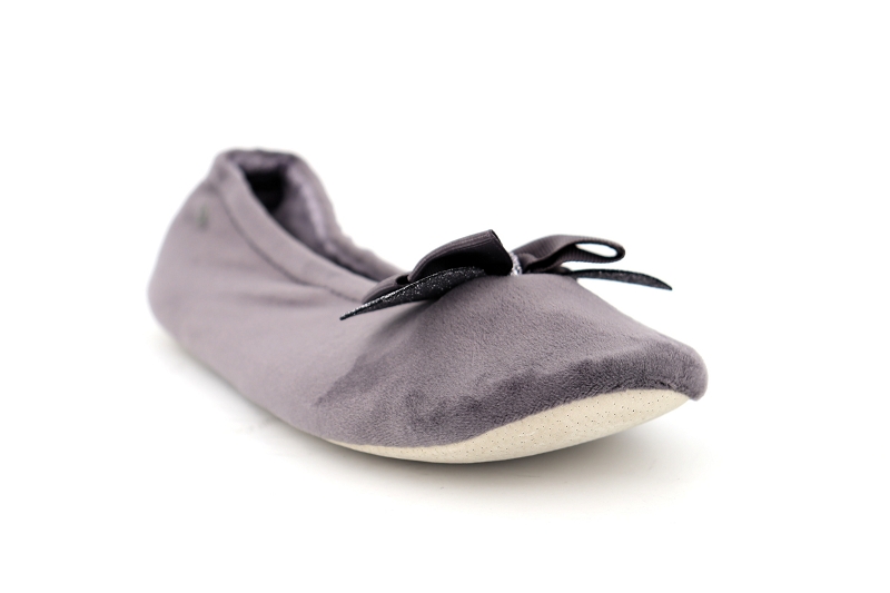 Isotoner chaussons pantoufles opera gris6059902_2