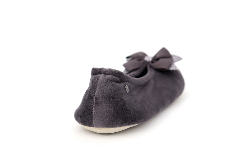 Isotoner chaussons pantoufles opera gris6059902_4