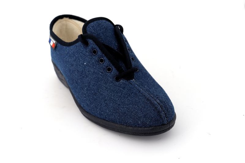 La vague chaussons pantoufles gwen bleu6061001_2