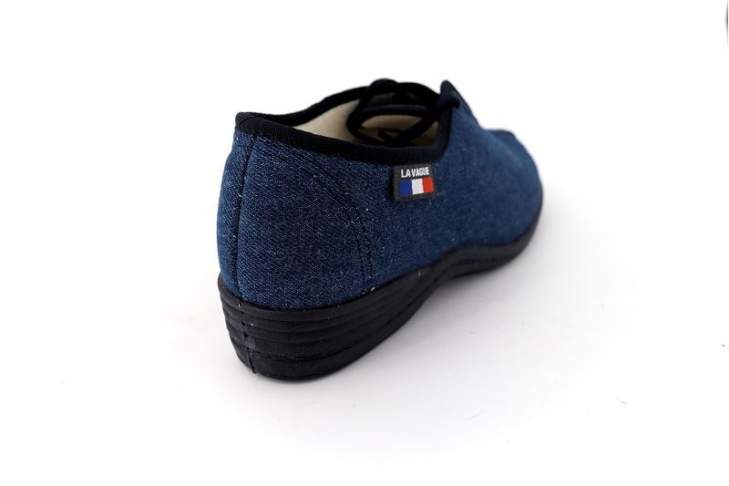 La vague chaussons pantoufles gwen bleu6061001_4