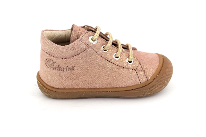 Naturino chaussures a lacets cocoon rose