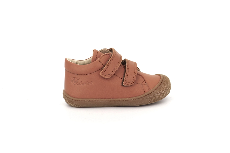 Naturino chaussures a scratch cocoon vl marron