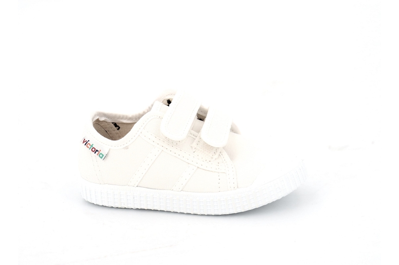 Victoria  enf baskets cerise blanc