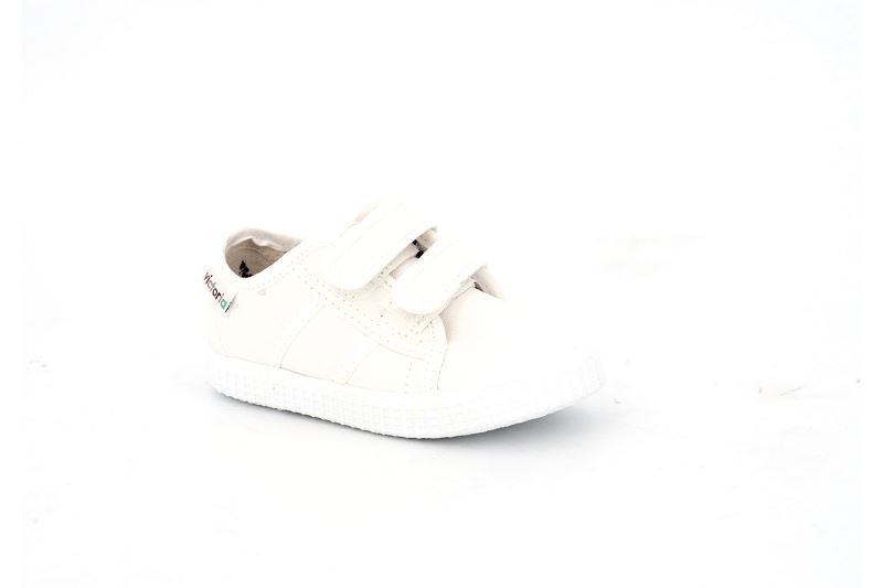 Victoria  enf baskets cerise blanc6073301_2