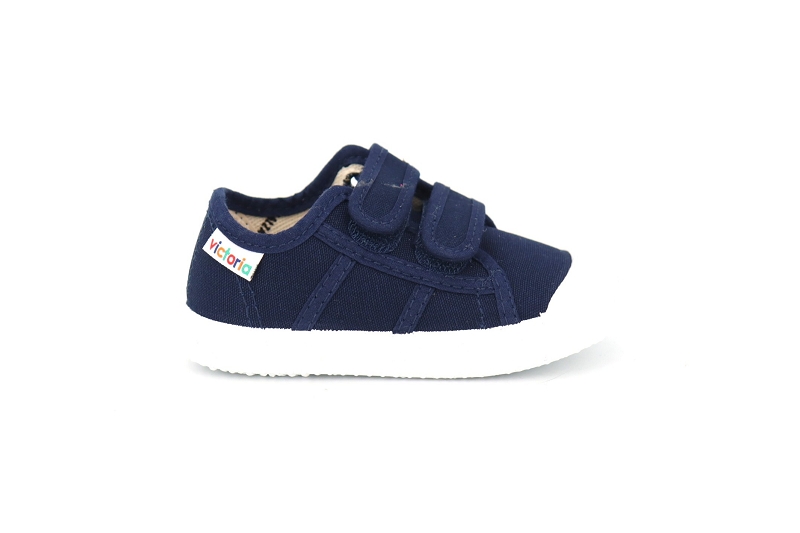 Victoria  enf baskets cerise bleu