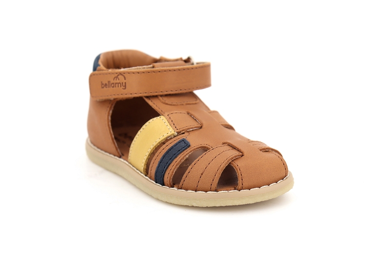 Bellamy sandales nu pieds donjon marron6073703_2