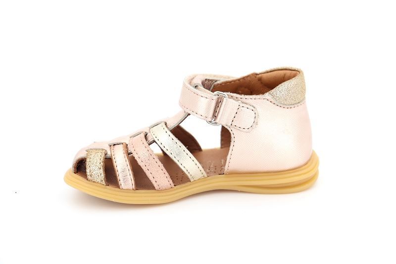 Bellamy sandales nu pieds paillette rose6073804_3