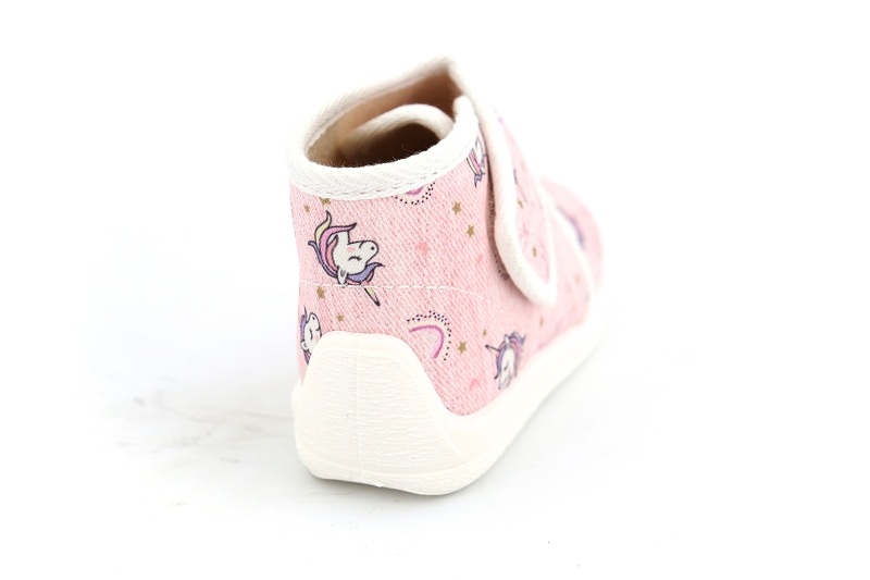 Pantoufles Bellamy rose fille - NINA 27730004 - 77595