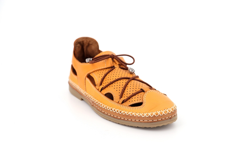 Coco abricot sandales nu pieds melincourt orange6078302_2