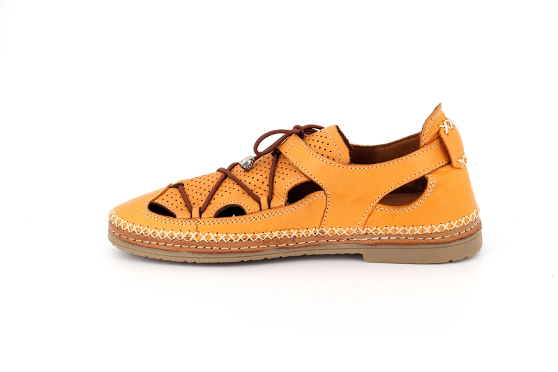 Coco abricot sandales nu pieds melincourt orange6078302_3