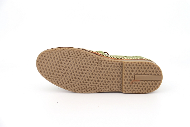 Coco abricot sandales nu pieds melincourt vert6078304_5