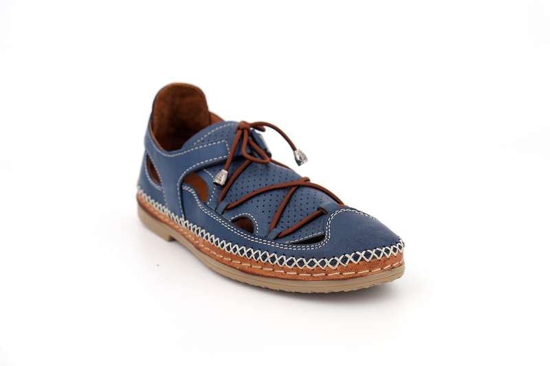 Coco abricot sandales nu pieds melincourt bleu6078305_2