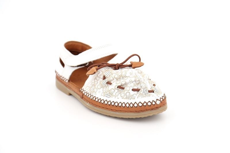 Coco abricot sandales nu pieds sabal blanc6078501_2