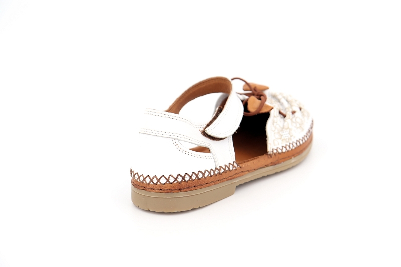 Coco abricot sandales nu pieds sabal blanc6078501_4