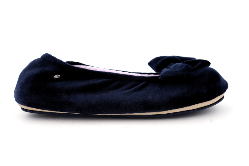 Isotoner chaussons pantoufles balou bleu
