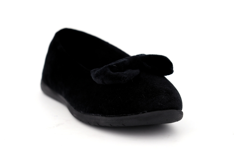 Isotoner chaussons pantoufles ergu noir6123601_2