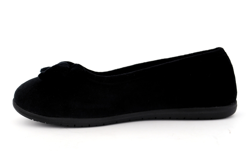 Isotoner chaussons pantoufles ergu noir6123601_3