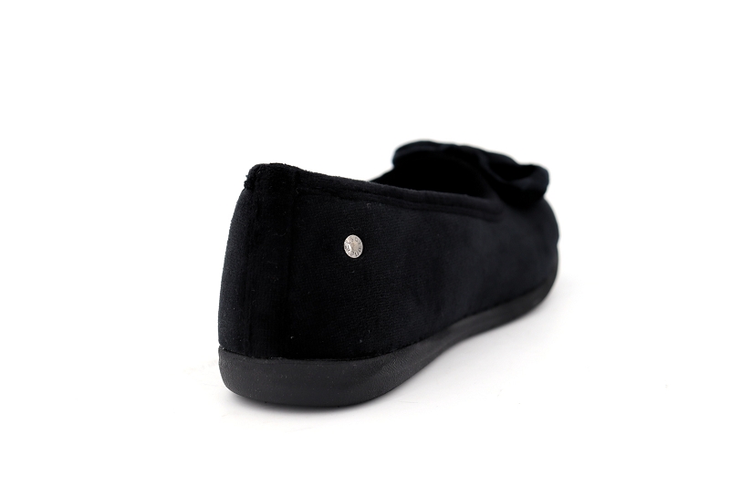 Isotoner chaussons pantoufles ergu noir6123601_4
