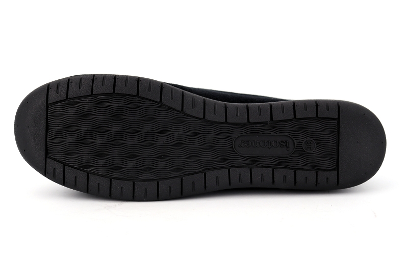 Isotoner chaussons pantoufles ergu noir6123601_5