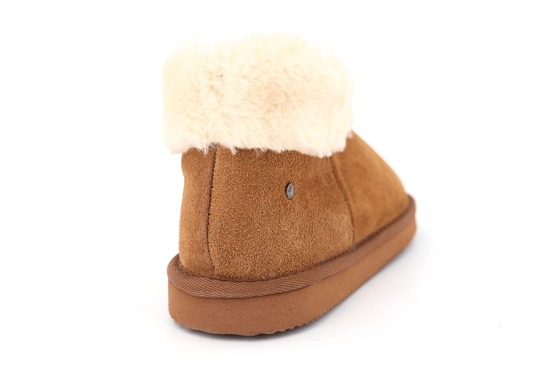 Isotoner chaussons pantoufles lola marron6126801_4