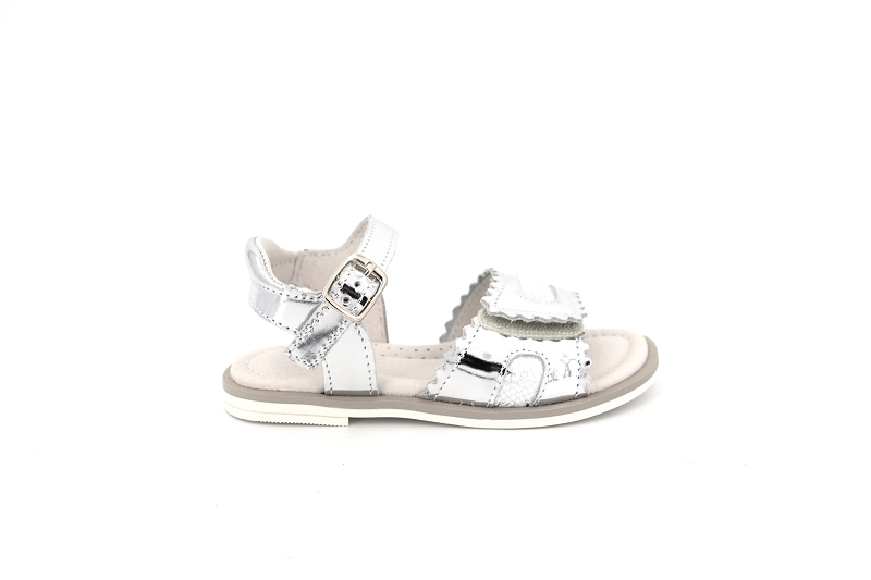 Tanger shoes sandales nu pieds pearl blanc
