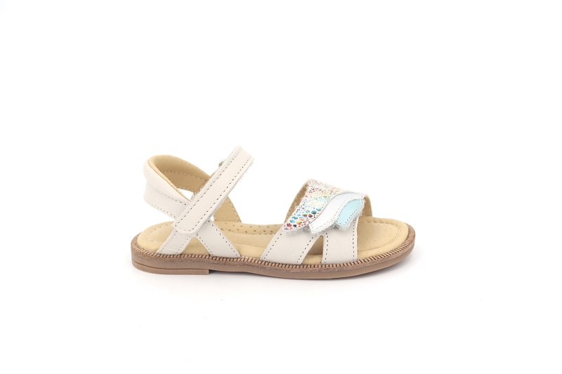 Tanger shoes sandales nu pieds nala blanc