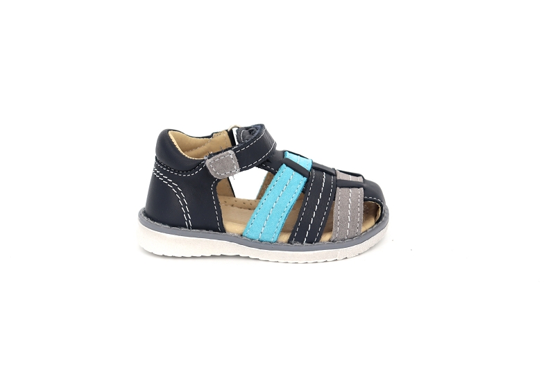 Tanger shoes sandales nu pieds bouba bleu