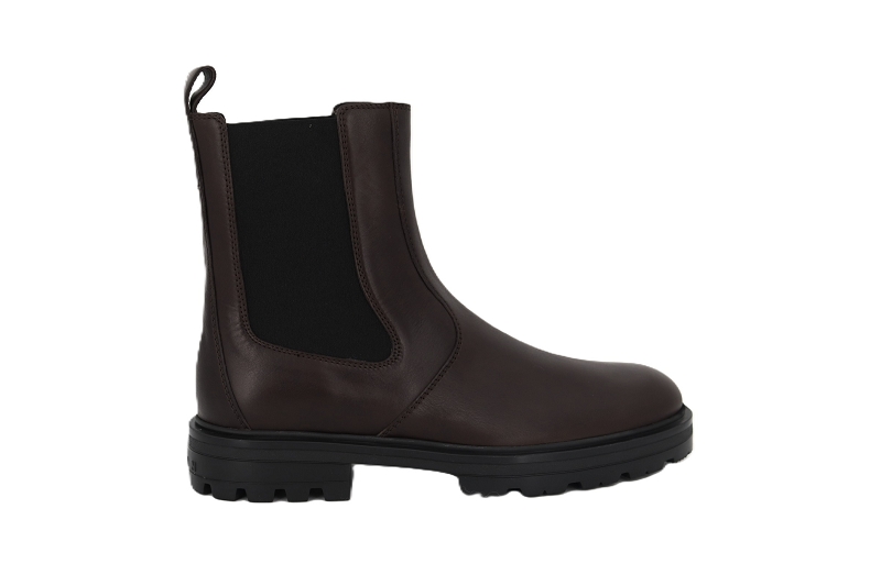 Hogan boots et bottines h673 chelsea marron