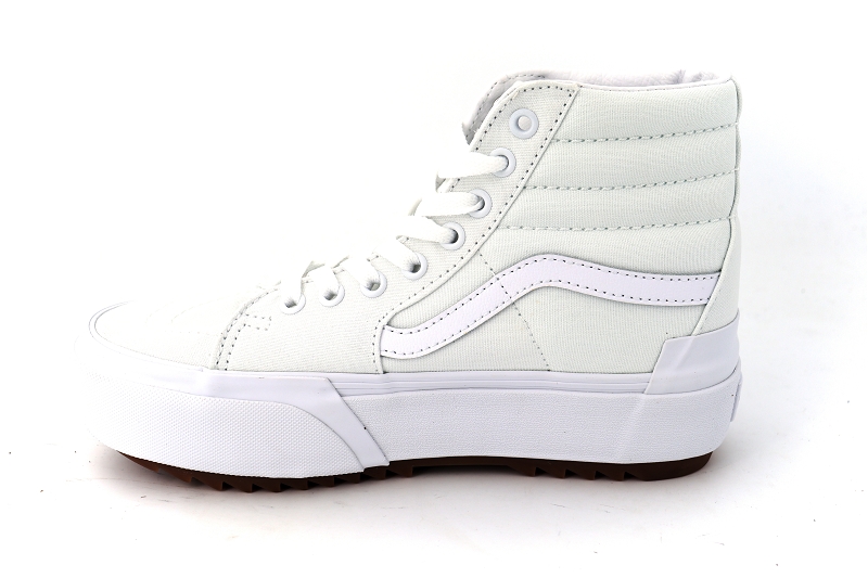 Vans baskets montantes sk8 hi stacked blanc6403701_3