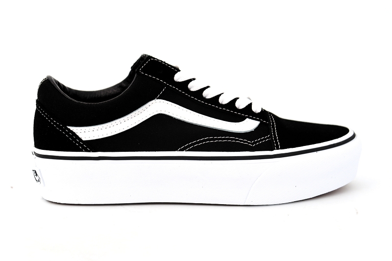 Vans baskets old skool platform noir