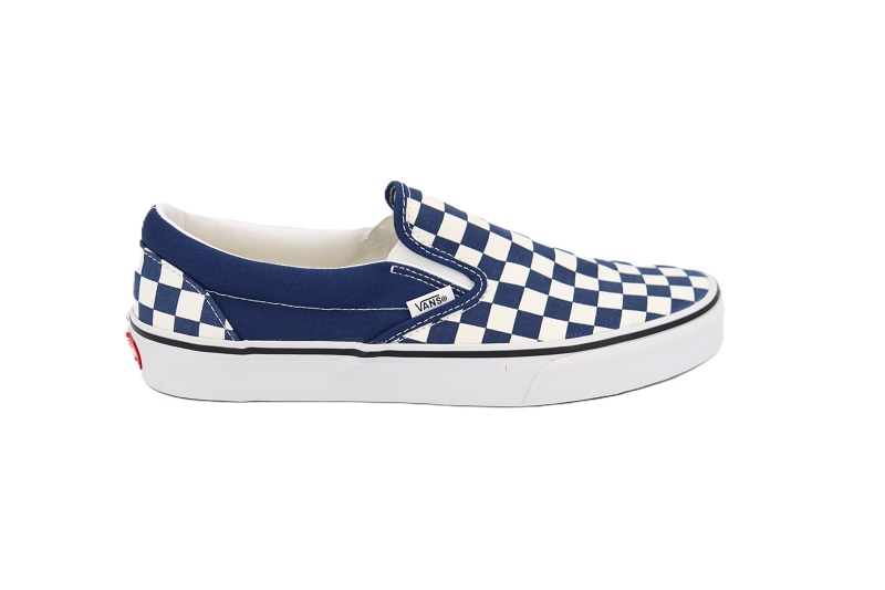 Vans baskets classic slip on bleu
