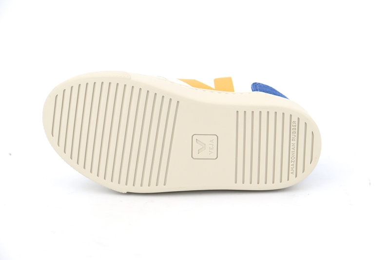 Veja  enf baskets small v12 velcro blanc6408804_5