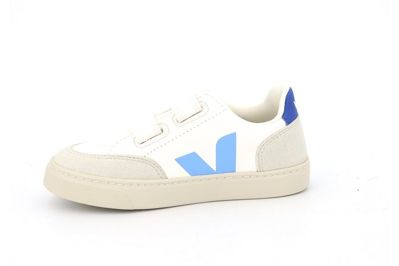 Veja  enf baskets small v12 velcro blanc6408806_3