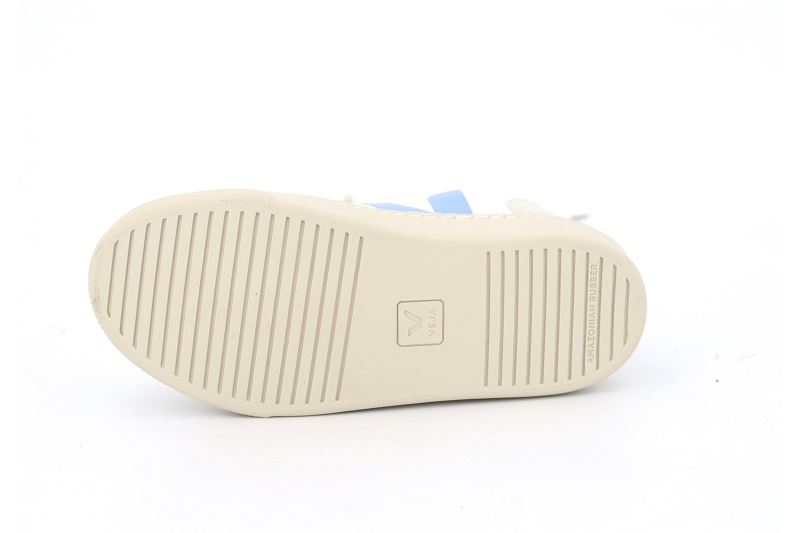 Veja  enf baskets small v12 velcro blanc6408806_5