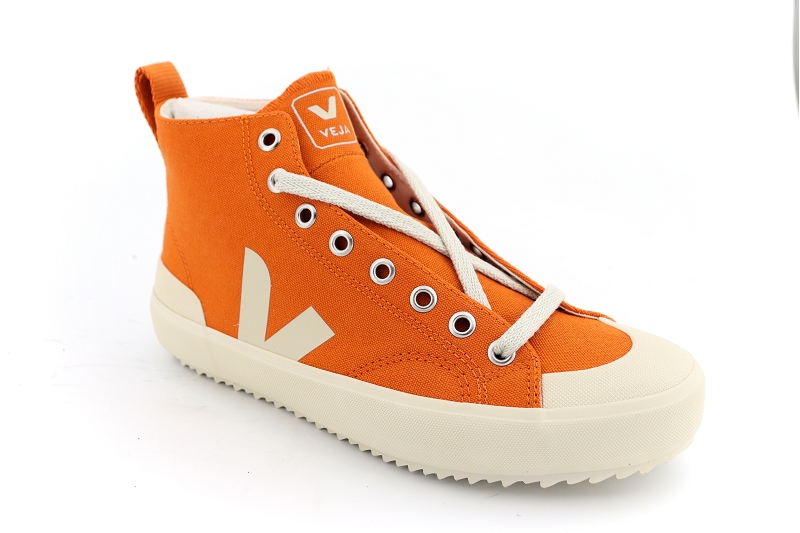 Veja baskets montantes nova ht orange6409701_2