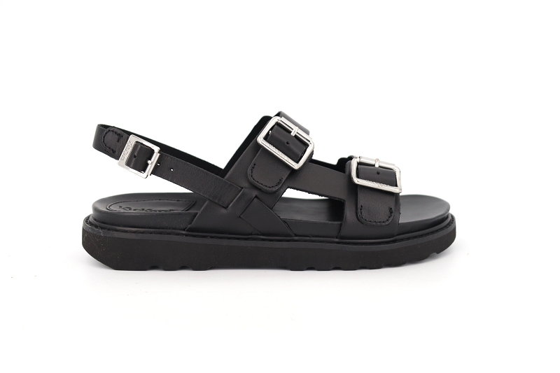 Kickers sandales nu pieds noesummer noir